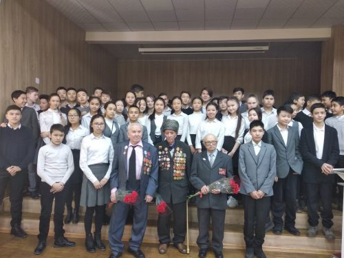 Встреча учеников школы-гимназии №37 с ветеранами Великой Отечественной Войны